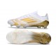 Botas Adidas F50 Elite FG Blanco Met Dorado