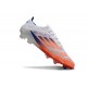 Botas Adidas F50 Elite FG Blanco Rojo Solar Azul Lúcido
