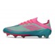 Botas Adidas F50 Elite FG Flash Agua Rosa Lúcido Lucid Cyan