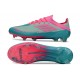 Botas Adidas F50 Elite FG Flash Agua Rosa Lúcido Lucid Cyan