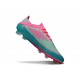 Botas Adidas F50 Elite FG Flash Agua Rosa Lúcido Lucid Cyan