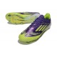 Botas Adidas F50 Elite FG Morado Rush Ftwr Blanco Limón Lúcido