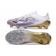 Botas Adidas F50 Elite FG Blanco Violeta Negro