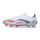 Bota Adidas F50 Elite FG X MESSI Ftwr Blanco Rojo Lúcido Plateado Met.