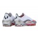 Bota Adidas F50 Elite FG X MESSI Ftwr Blanco Rojo Lúcido Plateado Met.