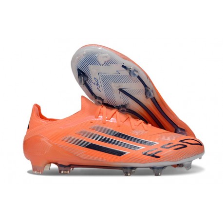 Botas Adidas F50 Elite FG Naranja Negro