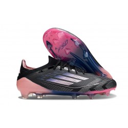 Botas Adidas F50 Elite FG Negro Rosa