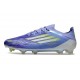 Botas Adidas F50 Elite FG Violeta Tone Blanco Limón Lúcido Morado Rush