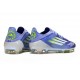 Botas Adidas F50 Elite FG Violeta Tone Blanco Limón Lúcido Morado Rush