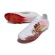 Botas Adidas F50 Elite FG Blanco Rojo Dorado