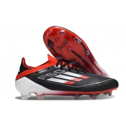 Botas Adidas F50 Elite FG Negro Rojo Blanco