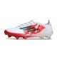 Botas Adidas F50 Elite FG Blanco Rojo Verde