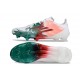 Botas Adidas F50 Elite FG Blanco Verde Rojo