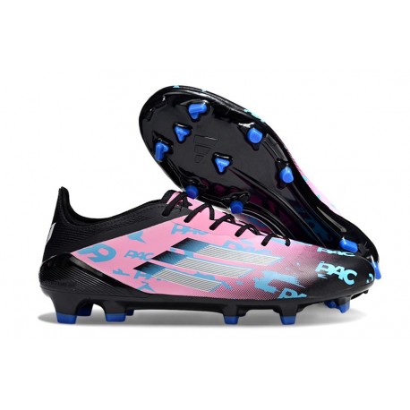 Botas Adidas F50 Elite FG Negro Rosa Azul