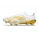 Bota Adidas F50+ Elite FG Blanco Met Dorado