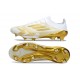 Bota Adidas F50+ Elite FG Blanco Met Dorado