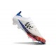 Bota Futbol Adidas F50 Elite Laceless X Son FG Blanco Negro Rojo Vivo