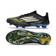Bota de Futbol Adidas F50+ FG Negro Hierro Met. Limón Lúcido