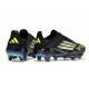 Bota de Futbol Adidas F50+ FG Negro Hierro Met. Limón Lúcido