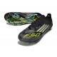 Bota de Futbol Adidas F50+ FG Negro Hierro Met. Limón Lúcido