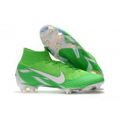 Nike Mercurial Superfly 6 Dynamic Fit FG - Verde Blanco