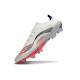 Bota de Futbol Adidas F50+ FG X MESSI Ftwr Blanco Rojo Lúcido Plateado Met.