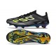 Bota de Futbol Adidas F50+ FG Negro Hierro Met. Limón Lúcido