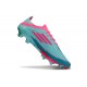 Bota de Futbol Adidas F50+ FG Flash Agua Rosa Lúcido Lucid Cyan
