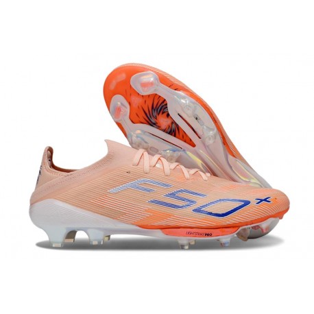Bota de Futbol Adidas F50+ FG Naranja Negro