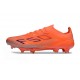 Bota de Futbol Adidas F50+ FG Naranja Negro