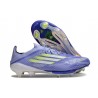 Bota de Futbol Adidas F50+ FG Violeta Tone Limón Lúcido Morado Rush