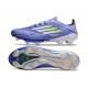 Bota de Futbol Adidas F50+ FG Violeta Tone Limón Lúcido Morado Rush