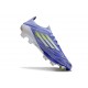 Bota de Futbol Adidas F50+ FG Violeta Tone Limón Lúcido Morado Rush