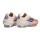Bota de Futbol Adidas F50+ FG Naranja Azul