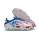 Bota de Futbol Adidas F50 Elite LL FG Blanco Rosa Azul