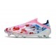 Bota de Futbol Adidas F50 Elite LL FG Blanco Rosa Azul