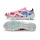 Bota de Futbol Adidas F50 Elite LL FG Blanco Rosa Azul
