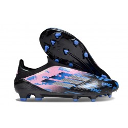 Bota de Futbol Adidas F50 Elite LL FG Negro Rosa Azul