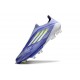 Zapatillas Adidas F50+ Laceless FG Violeta Tone Limón Lúcido Morado Rush