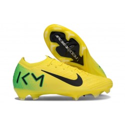 Nike Air Zoom Mercurial Vapor 16 Elite FG KM Amarillo Verde Negro