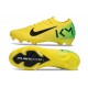 Nike Air Zoom Mercurial Vapor 16 Elite FG KM Amarillo Verde Negro