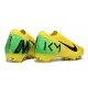Nike Air Zoom Mercurial Vapor 16 Elite FG KM Amarillo Verde Negro