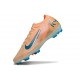 Nike Air Zoom Mercurial Vapor 16 Elite FG Mbappe Naranja Azul
