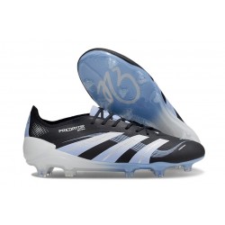 Bota de Futbol adidas Predator Elite FG Negro Blanco Azul