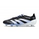 Bota de Futbol adidas Predator Elite FG Negro Blanco Azul