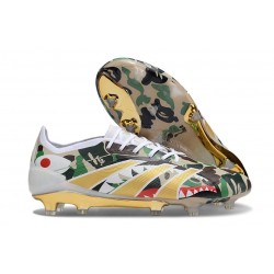 Bota de Futbol adidas Predator Elite FG Verde Negro Oro