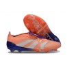 Botas adidas Predator 25 Elite Tongue FG Naranja Blanco Azul