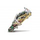 Botas adidas Predator 25 Elite Tongue FG Blanco Negro Oro