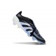 Botas adidas Predator 25 Elite Tongue FG Negro Blanco Azul