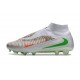 Bota Nike Phantom 6 Df Elite Fg Blanco Verde Naranja